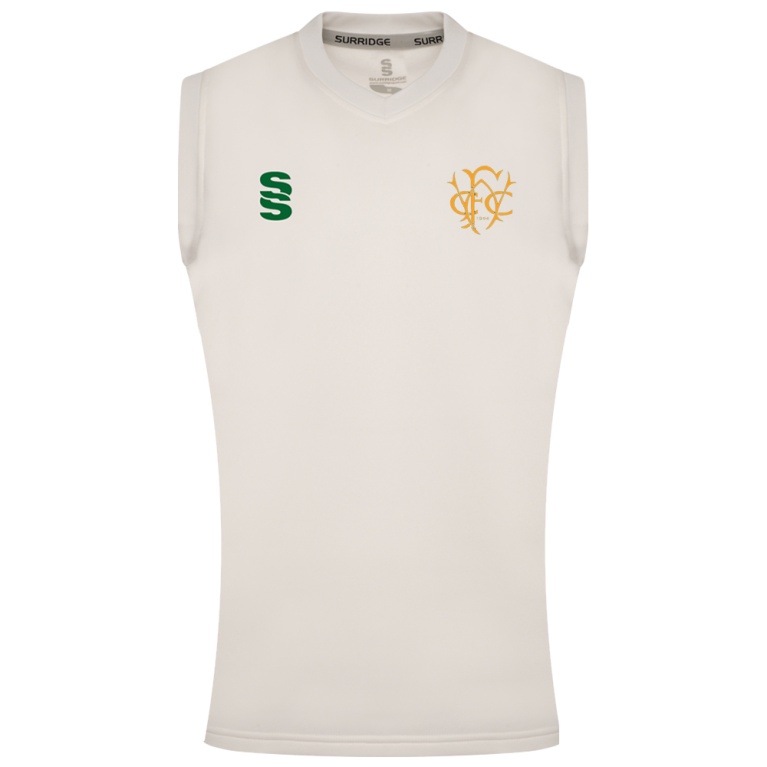 BLAST SLEEVELESS WOMENS SWEATER-Ivory